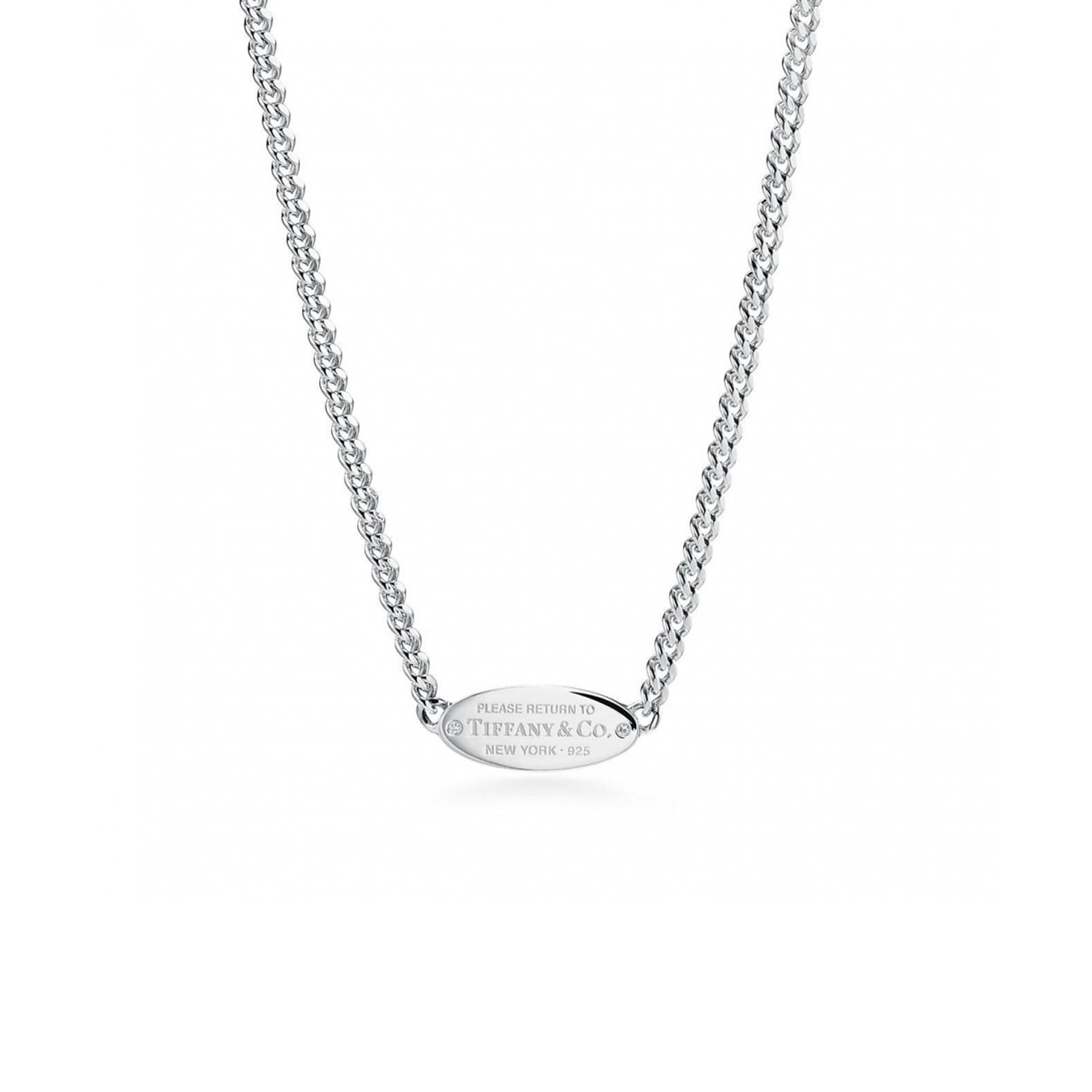 TIFFANY RETURN TO TIFFANY® OVAL I.D. NECKLACE 68410207